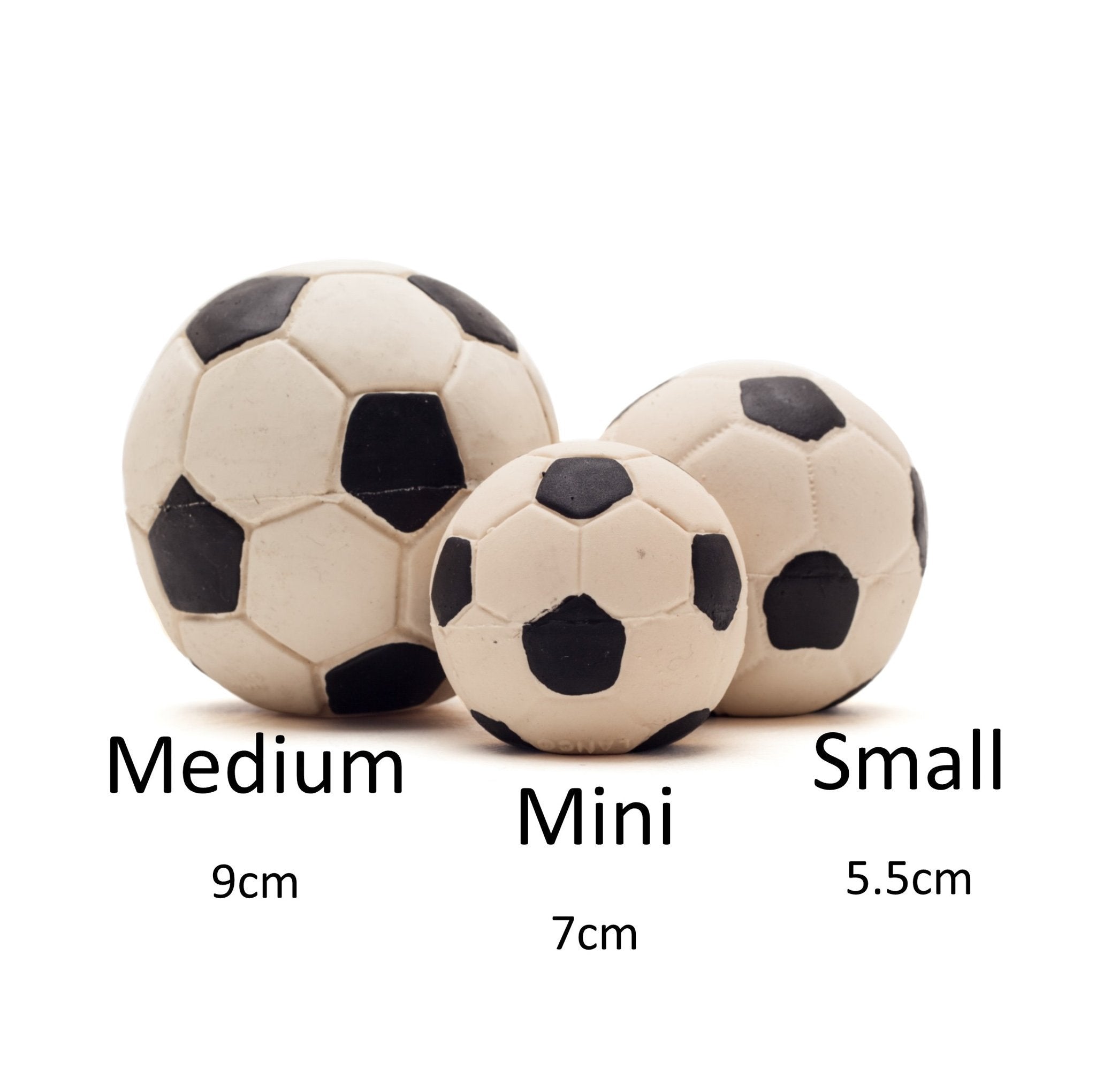  Large Soccer Ball - Soft, Squeaky Dog Toy - Natural Rubber  (Latex) - for Large Breed Dogs & Senior Dogs - 5 Diameter - Complies with  Same Safety Standards as Children's Toys : Pet Supplies