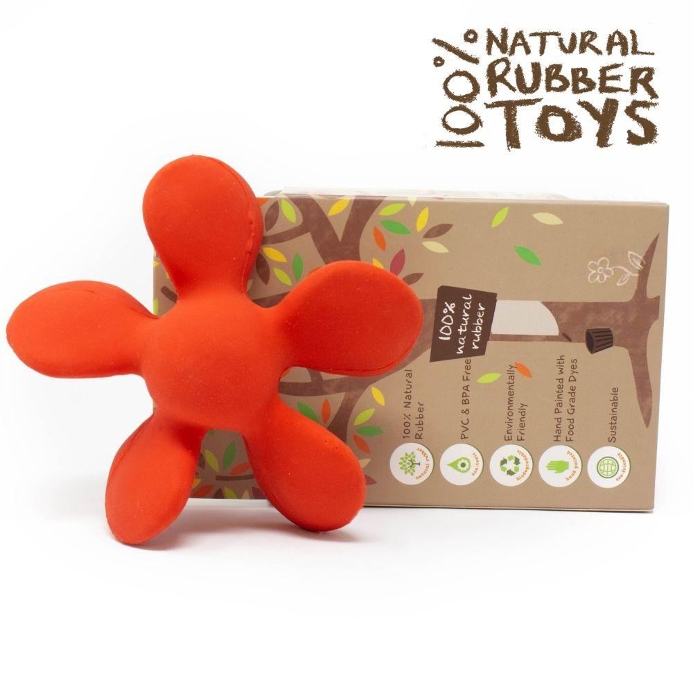 Propeller Red Pet toy - Natural rubber Pet Toys