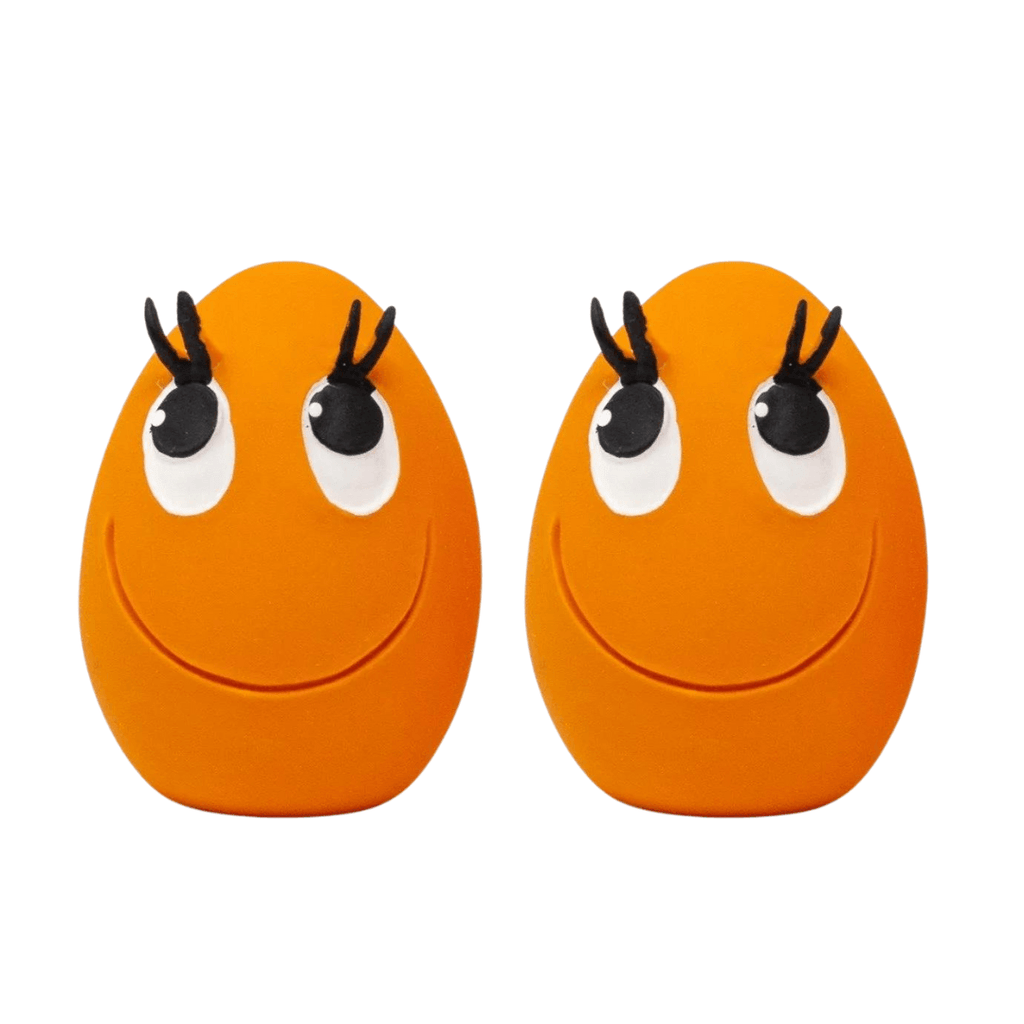 XL OVO Ball Orange (2-egg set) - Natural rubber Pet Toys